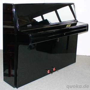 Klavier Feurich F-112 schwarz poliert, Nr. 66432, 5 Jahre Garantie Bild 2
