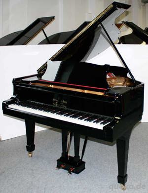 Flügel Klavier Steinway & Sons A-188, schwarz poliert, 5 Jahre Garantie