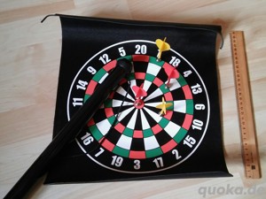 Magnetdartscheibe Wurfspiel darts doppelseitig mit Pfeilen