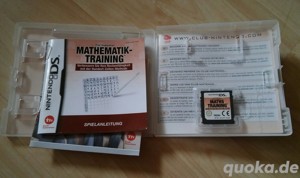 Nintendo DS Spiel Mathematik Training Professor Kageyama Bild 3