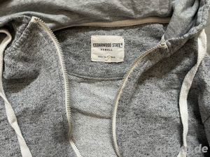 Sweatjacke Größe XS grau Weste Zipper Hoodie Bild 3