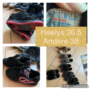 6 mal Schuhe  38  Heelys 36.5