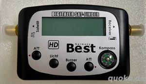 Best HQSF 101 Digital TV SAT Finder Signalfinder LCD Display Full HD 3D Kompass Bild 3