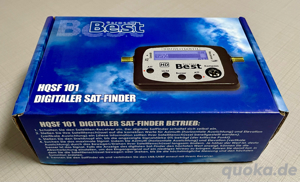 Best HQSF 101 Digital TV SAT Finder Signalfinder LCD Display Full HD 3D Kompass Bild 7
