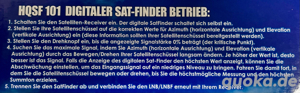 Best HQSF 101 Digital TV SAT Finder Signalfinder LCD Display Full HD 3D Kompass Bild 4