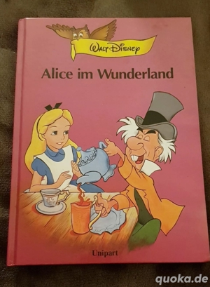 Kinderbuch, Alice im Wunderland, Walt Disney 