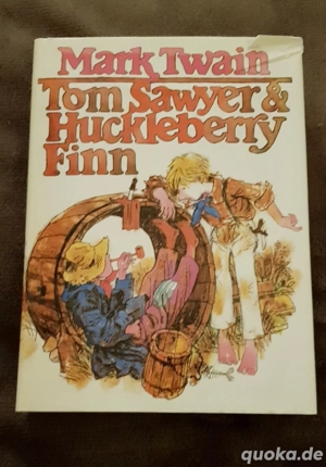 Kinderbuch, Tom Sawyer und Huckleberry Finn