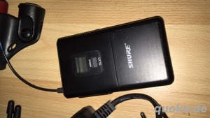 Shure SLX 4 mit Taschensender Bild 2