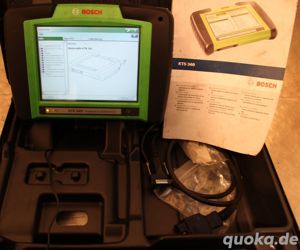  Bosch KTS340 Systemtester Diagnosetester Fehlerauslese im Koffer mit Zubehör