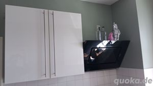 Einbauküche mit Kühlschrank Liebherr +Boschherd + Küchenschränke zu verkaufen,elegantes Design Bild 6