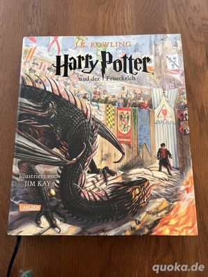 Harry Potter farbig illustrierte Schmuckausgaben 1-5 Bild 4