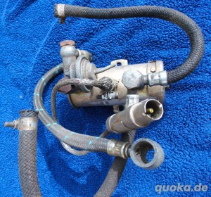 Elektrische Benzinpumpe (vermutl. Bendix), DKW Munga, 24 V
