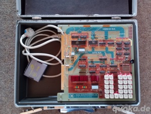 HP 5036A Microprocessor LAB im Koffer mit Service Manual CPU Intel  8085A Bild 2