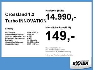 Opel Crossland 1.2 Turbo INNOVATION LED, DAB, PDC Bild 4