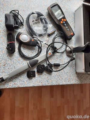  Ungebraucht Testo 435-2 Set mit Lux Fühler + Raumluftfühler + Zubehör im Koffer