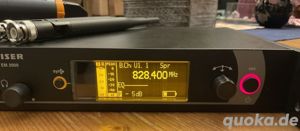  Sennheiser EM-2000 DW im anmeldefreien Frequenzbereich ( E-Band 823-832MHz )