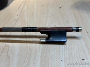  Antique Bow for Fiddle Violin most likely H.R. Pfretzschner or similar pernambuc