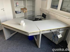 Büromöbel, lichtgrau -  Tische, Schränke, Sideboards, Rollcontainer, Regale Bild 4