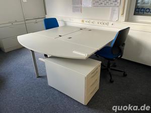 Büromöbel, lichtgrau -  Tische, Schränke, Sideboards, Rollcontainer, Regale Bild 5