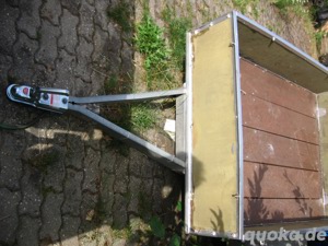 Westfalia Anhänger 600 Kg ungebremst neu aufgebaut