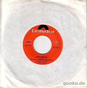 R Single THE CRAZY WORLD Of ARTHUR BROWN Nightmare What s Happening Polydor 259247  Vinyl Musik