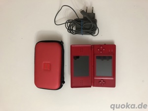 Nintendo Ds Lite sehr guter Zustand - rot inkl. Zubehör Bild 1