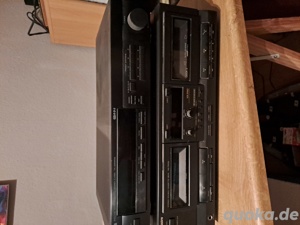 Doppeltapedeck Technics RS -TR 232 u Yamahas Tuner TX 590 RDS