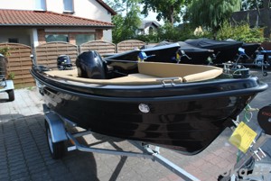 Konsolenboot  mit Motor Führerscheinfrei Motorboot mit vielen Extras
