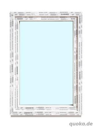 Kunststofffenster, Fenster auf Lager abholbar 90x130 cm Drehkipp Bild 1