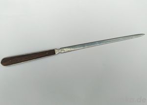 Brieföffner-schneider Edelstahl Nussbaum 24cm vintage 60 70er