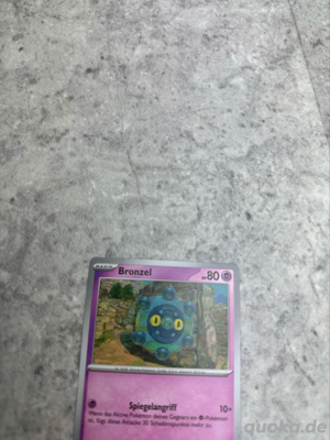 Bronzel Pokemon Karte Avatar Figur Kartenspiel *selten, rare* Bild 5