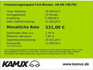 Ford Mondeo 2.0 Aut. AWD Turnier ST-Line+LED+Navi+ Bild 5
