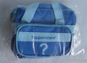 Tupperware Mini Tasche kleines Täschchen Kindergartentasche blau ca. 16 x 12 x 10 cm,NEU,unbenutzt