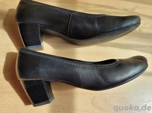 Wunderschöne Damen Schuhe von Ara Gr.7 1 2 schwarz,  Top Qualität und Zustand, sehr günstig  Bild 4