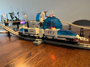  Lego 6990 monorail inkl. Bauanleitung - Motor OK, Zustand bespielt aber gut Bild 1