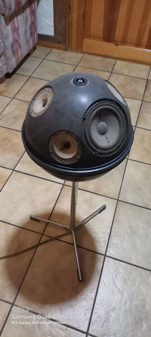  Grundig Audiorama 7000 Stand- Kugelboxen mit 12 Systemen Box; techn. + opt. oK ! Bild 6