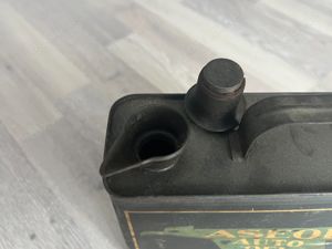  Oldtimer Blechdose Aseol Auto Oel, original aus den 30 er Jahren, Zeitz Bild 8