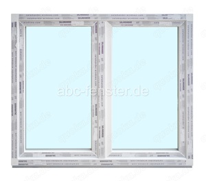 Kunststofffenster, neu auf Lager abholbar 150x130 cm 2-flg. Bild 1