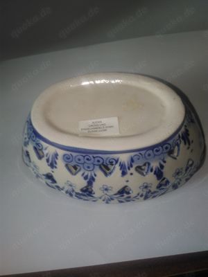 kleine Konfekt Schale Konfektschale blau Bild 4