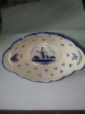 kleine Konfekt Schale Konfektschale blau Bild 5