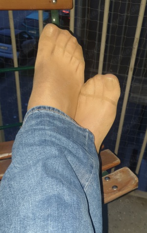 Füße socks nylons  Bild 3