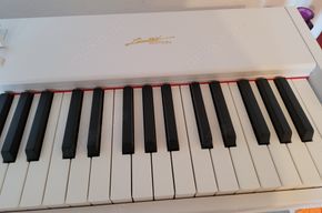 Neues E- Piano  Keyboard, weiss Bild 1