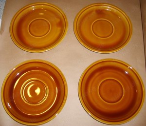 C ODE Teller Untertasse für Suppentasse 4 Stk 19,5 cm hitzebeständig gut erhalten Speiseteller Bild 3