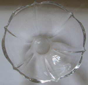C Schüssel aus Glas Glasschüssel Schale   16, H 7cm ca. 535 einwandfrei erhalten 