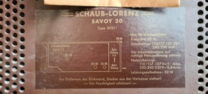 Radio Schaub-Lorenz Savoy 30 Bild 2