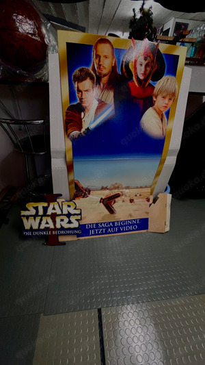 Star Wars Pappaufsteller Original aus dem Jahr 2000 Bild 2