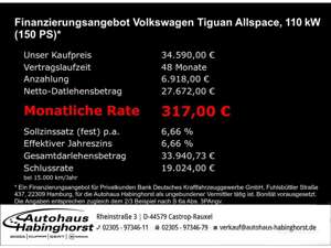 Volkswagen Tiguan Allspace 1.5 TSI DSG Life 7-Sitzer e.Hk Navi Climatr. Kessy Bild 3