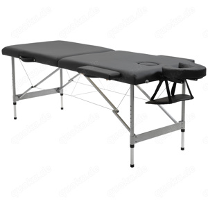 Massageliege Kosmetik-Liege Massagebett Aluminium Liege klappbar