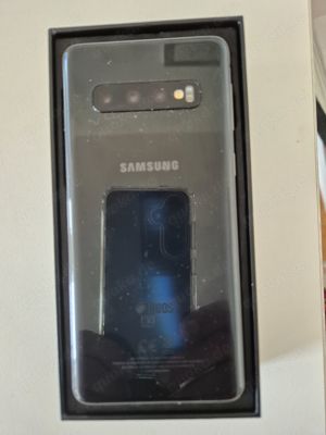 Samsung Galaxy S10 SM-G973F DS - 128GB - Prism Black (Ohne Simlock)  Bild 3