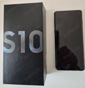 Samsung Galaxy S10 SM-G973F DS - 128GB - Prism Black (Ohne Simlock)  Bild 1
